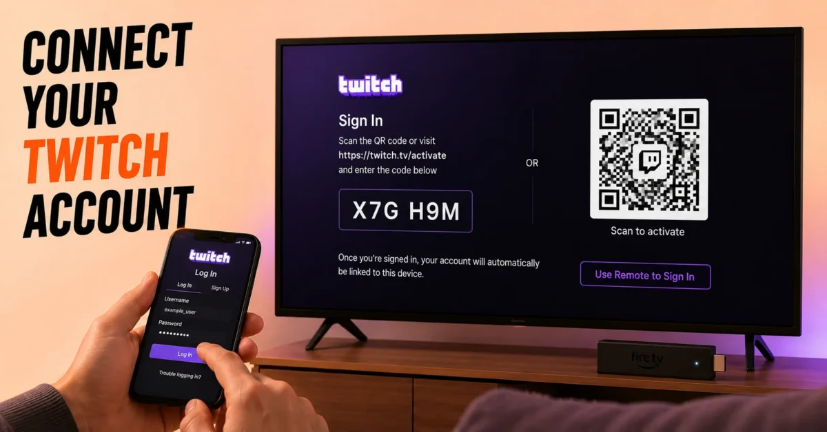 Sign In to Your Twitch Account