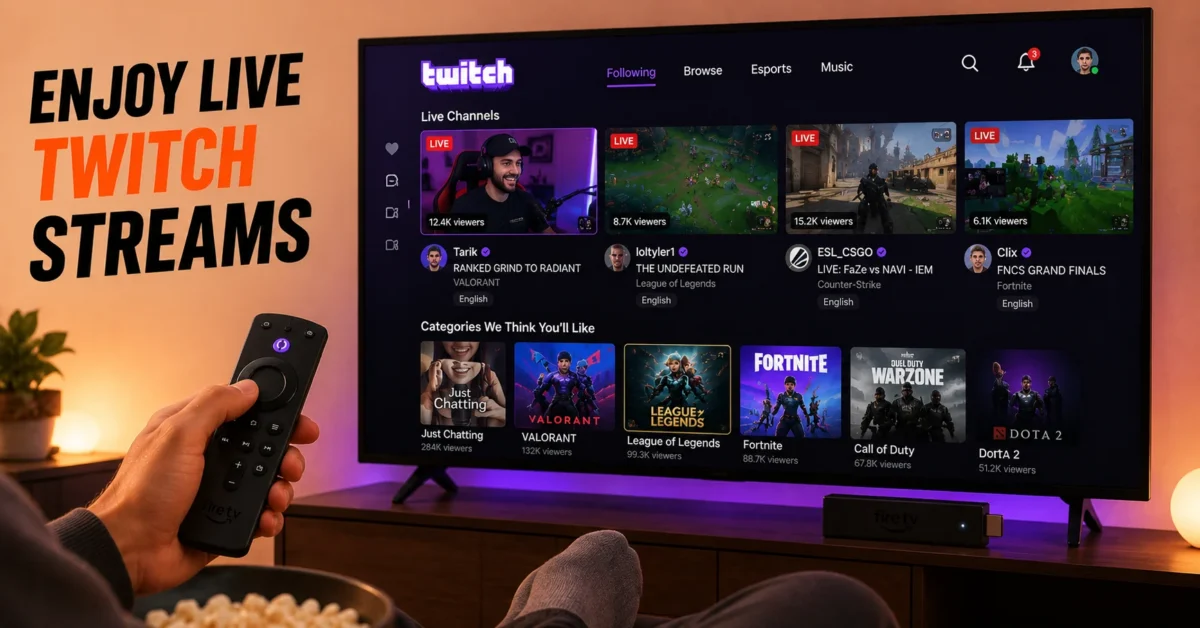 Start Watching Twitch Streams