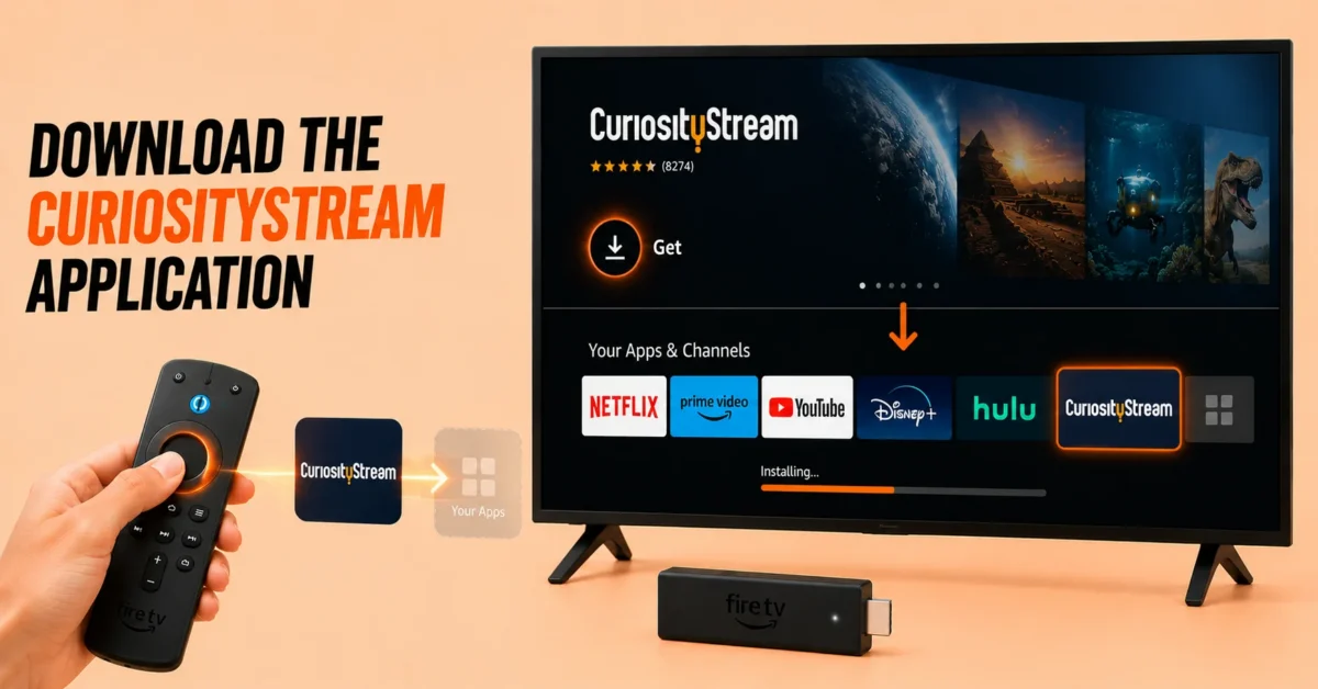 Install the CuriosityStream App
