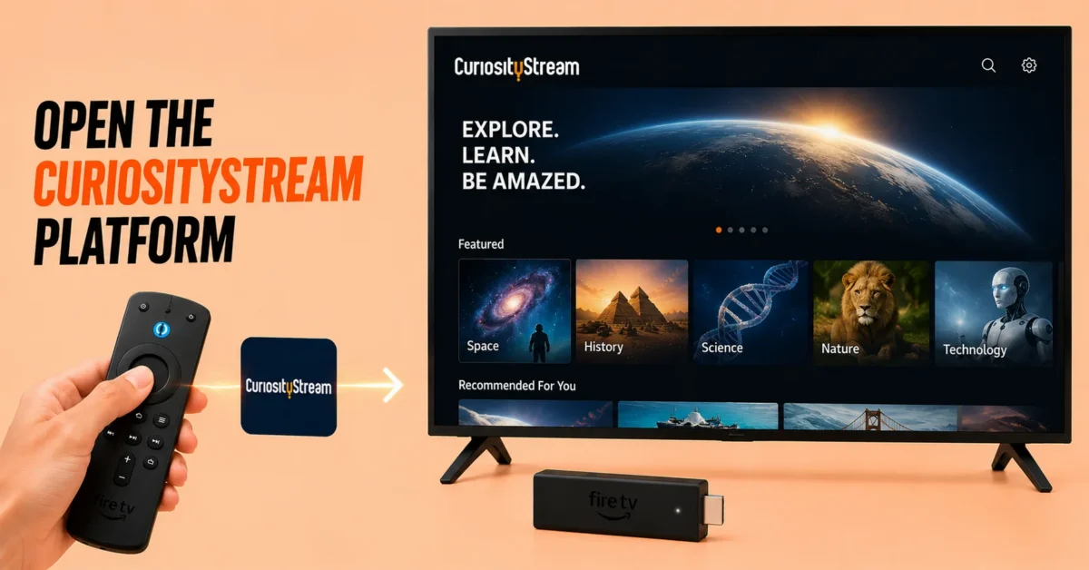 Launch the CuriosityStream Platform