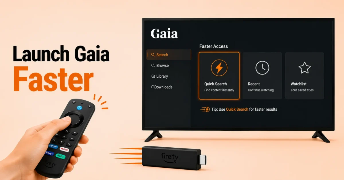 Start Watching Gaia Content