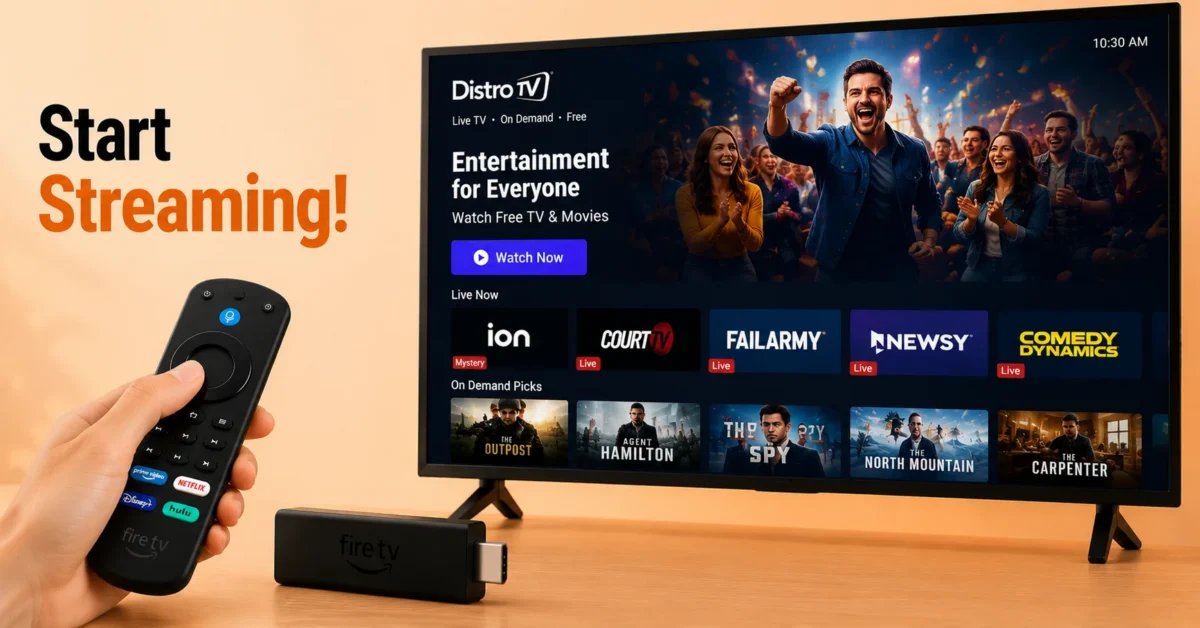 Start Watching DistroTV