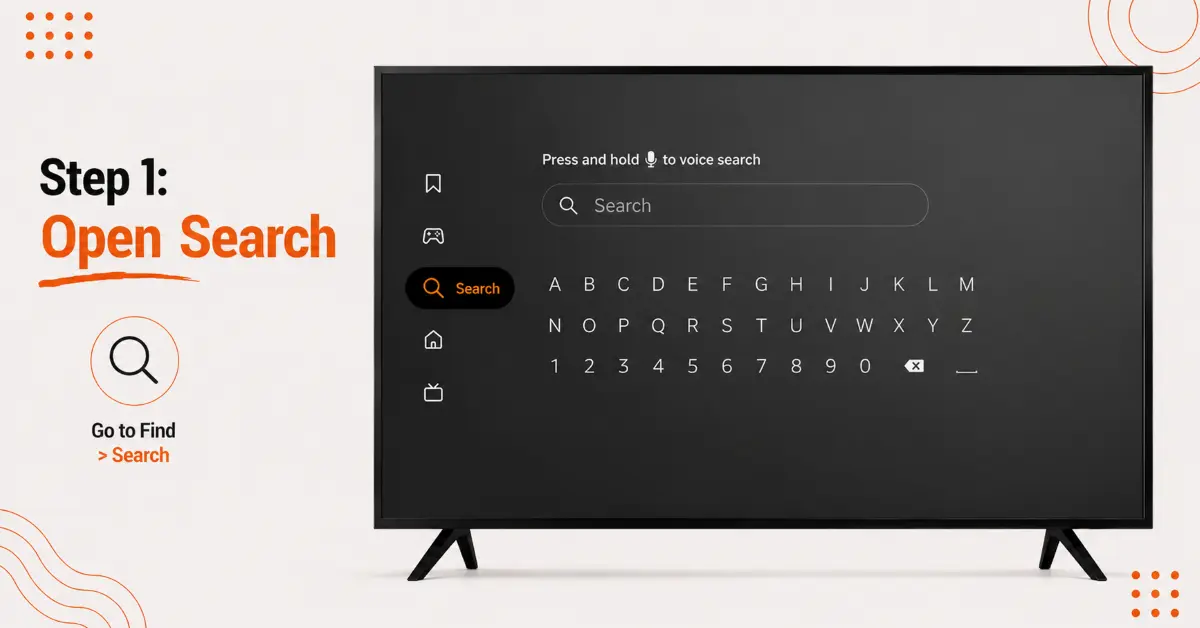Open the Search Tool