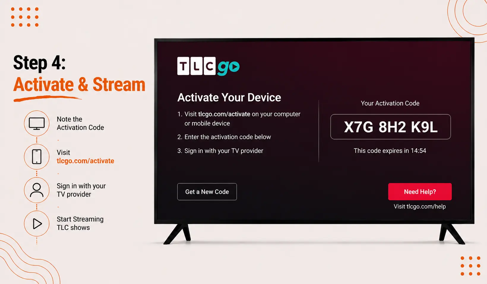 Activate and Start Streaming