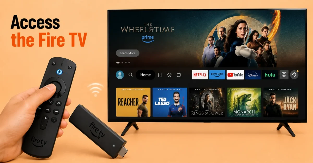 Open the Fire TV Home Screen