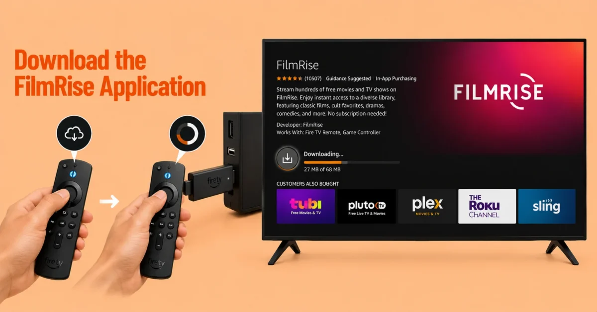 Add FilmRise to Firestick