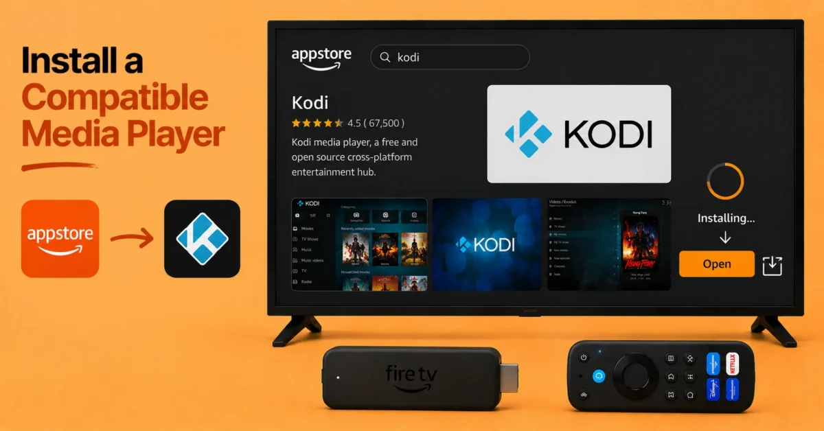 Install a Media Player App