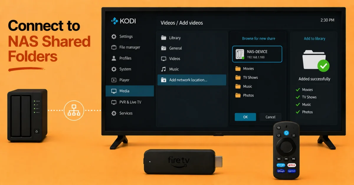 Add Your NAS to the App