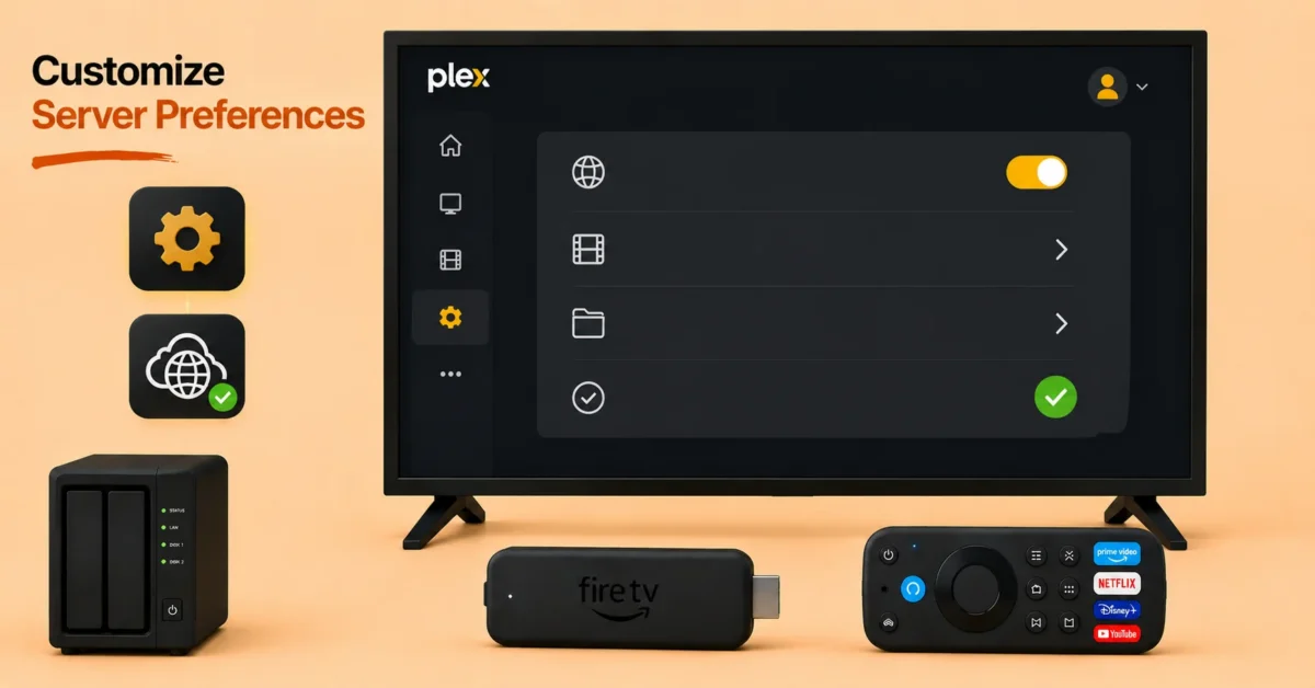 Configure Plex Server Settings