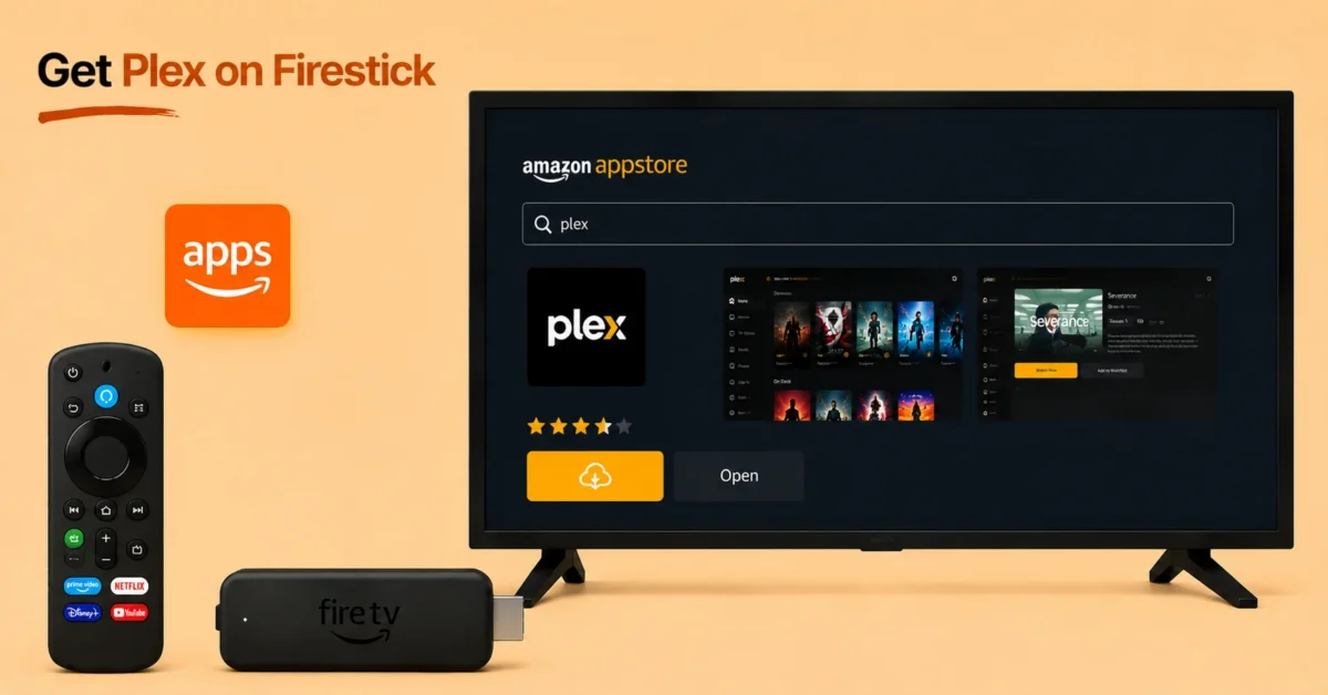 Install Plex on Firestick