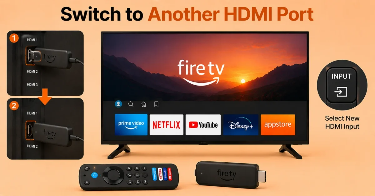 Try Another HDMI Port