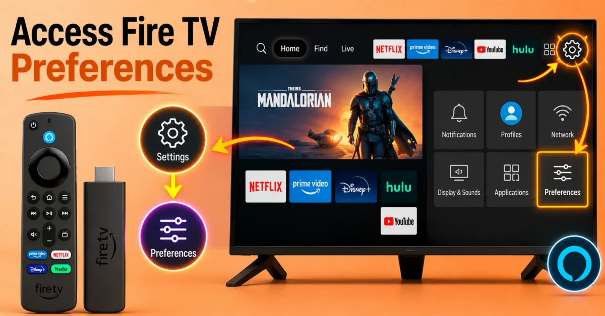 Open Firestick Settings