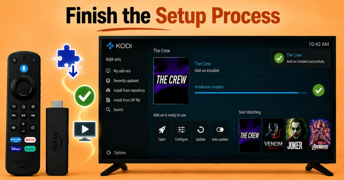 Complete the Installation