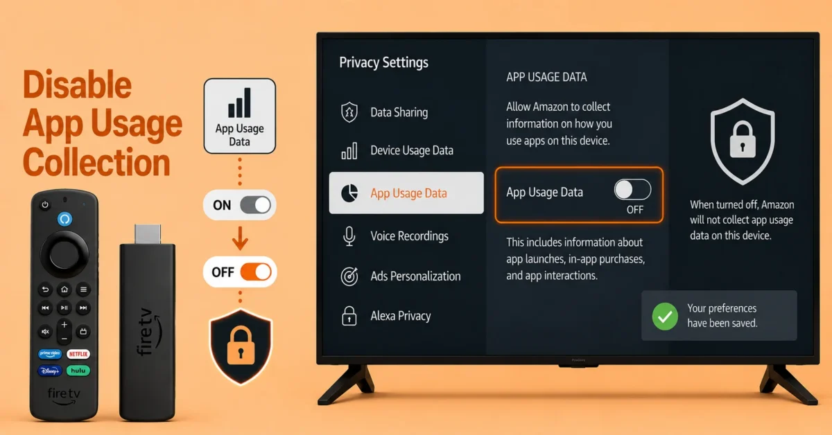 Turn Off App Usage Collection