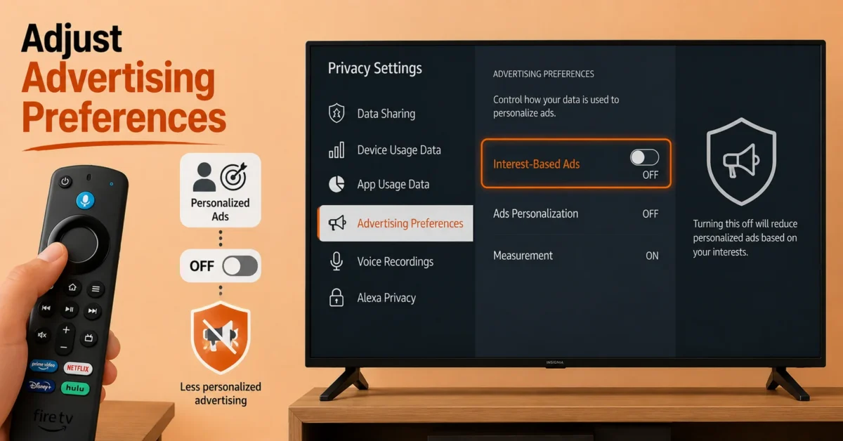 Disable Interest-Based Ads