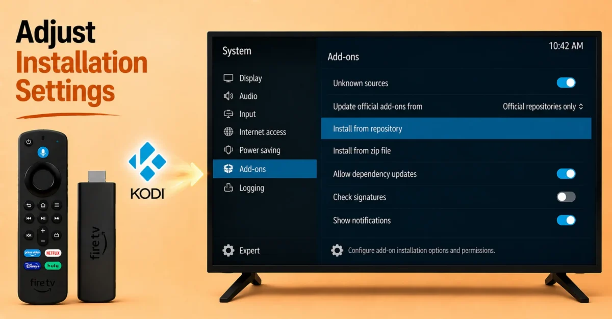 Enable Required Settings