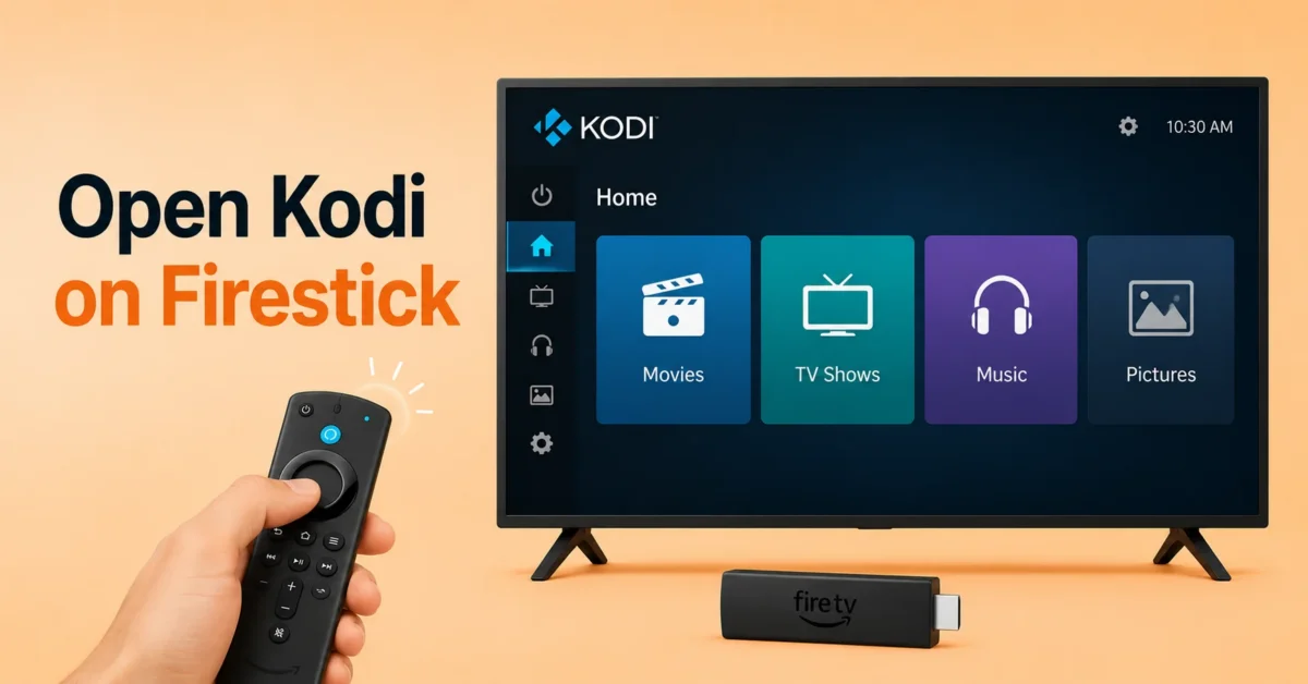 Launch the Kodi Application