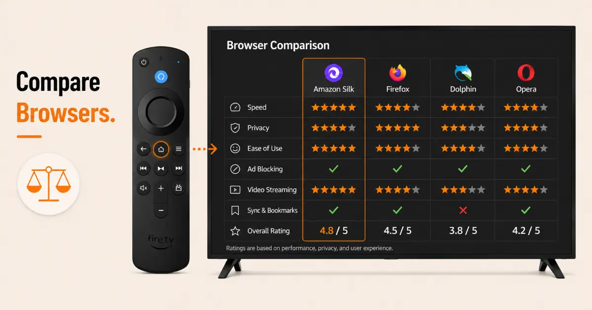 Compare Browser Features