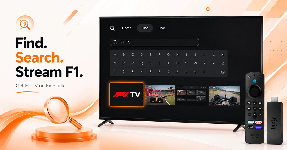 How to Install F1 TV on Firestick (Step-by-Step)