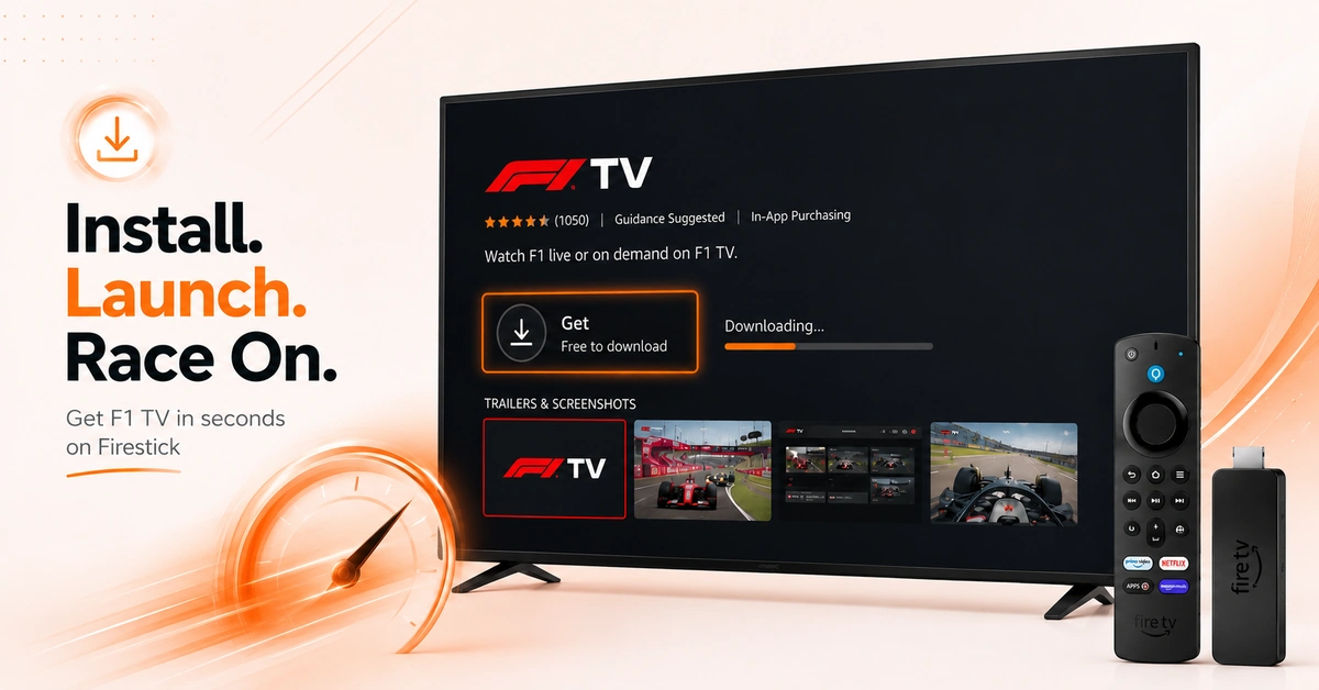 How to Install F1 TV on Firestick (Step-by-Step)