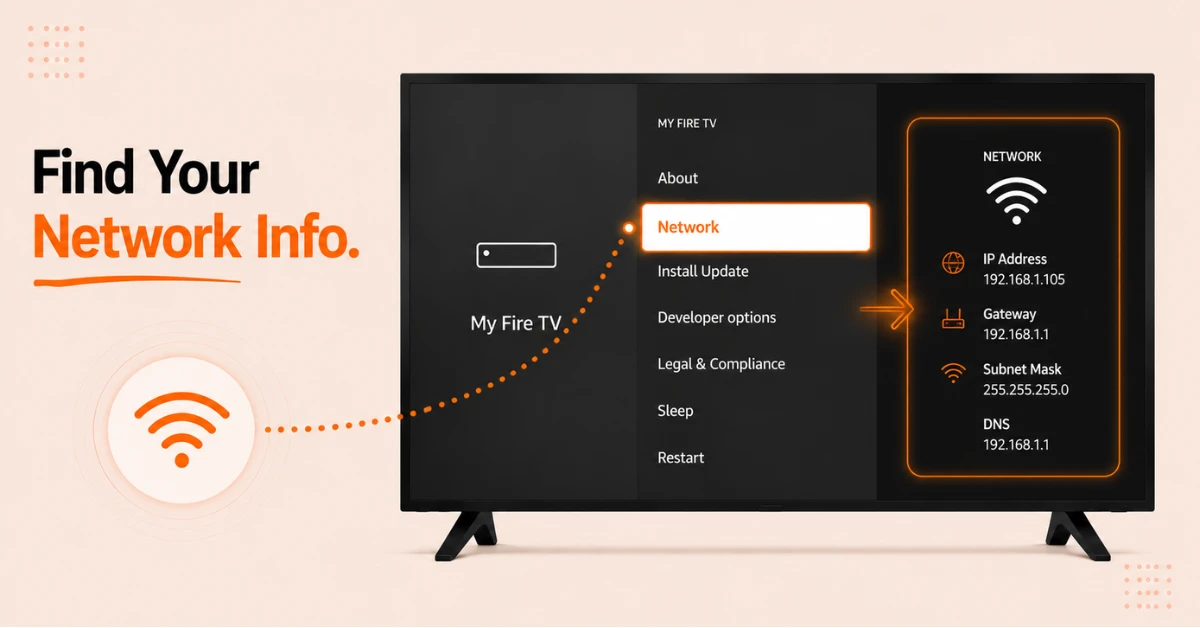 find firestick ip address