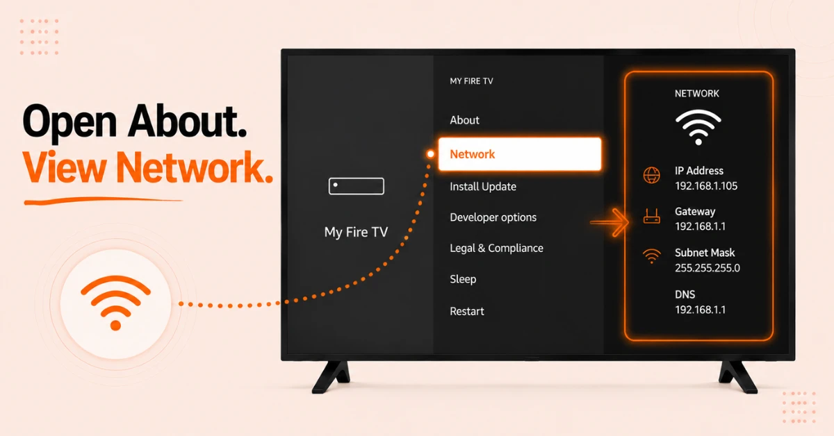 find firestick mac address