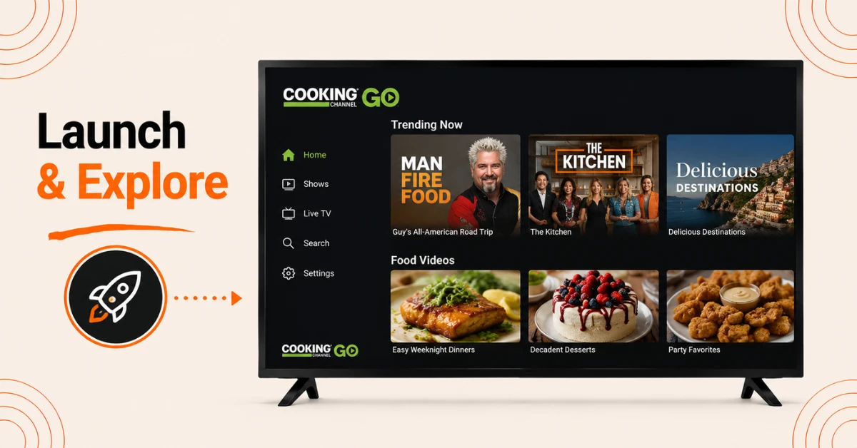 cooking channel on firestick