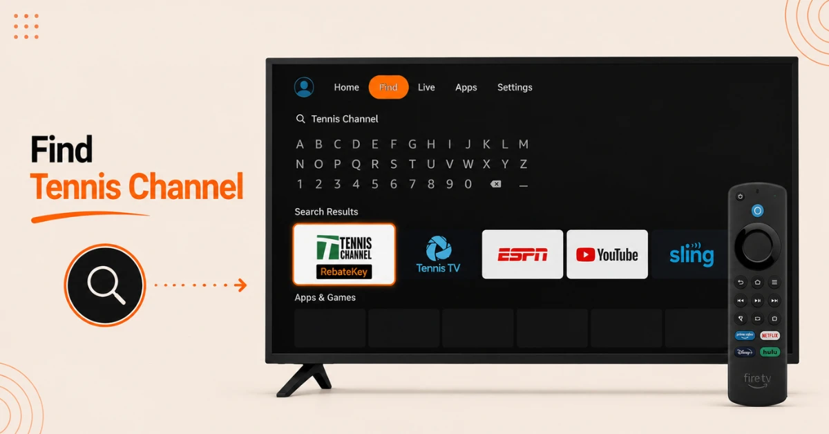 tennis channel on firestick