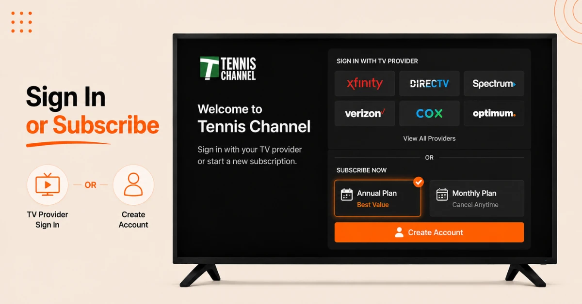 tennis channel on firestick