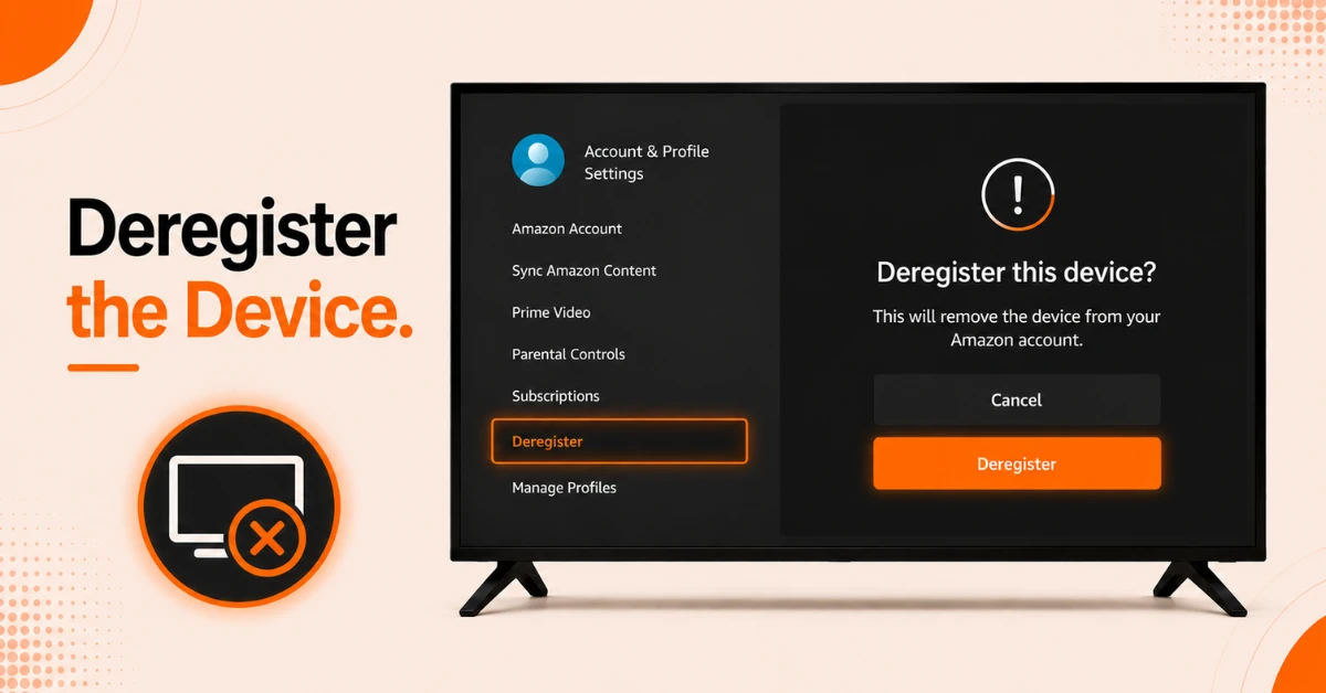 deregister firestick
