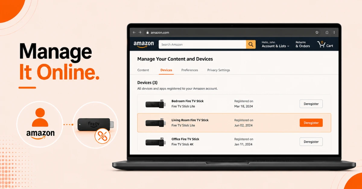 deregister firestick