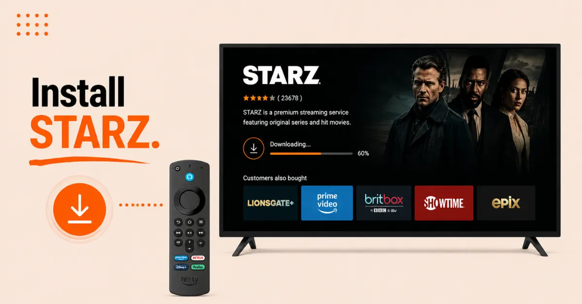 starz on firestick
