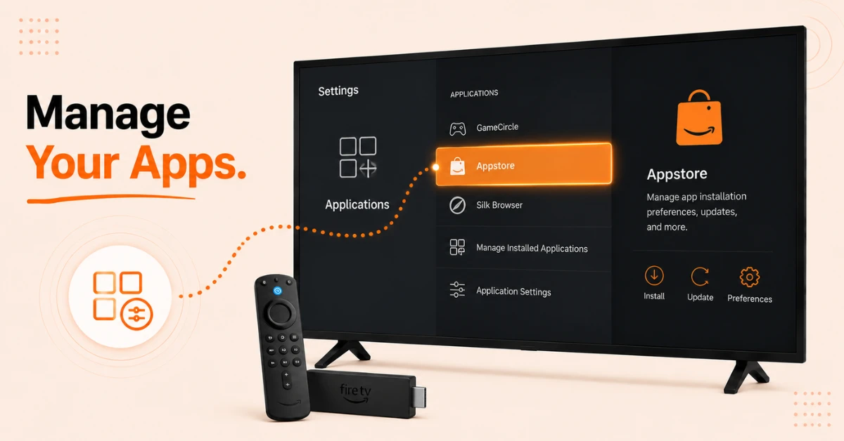 disable automatic app updates firestick