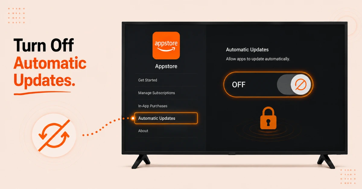 disable automatic app updates firestick