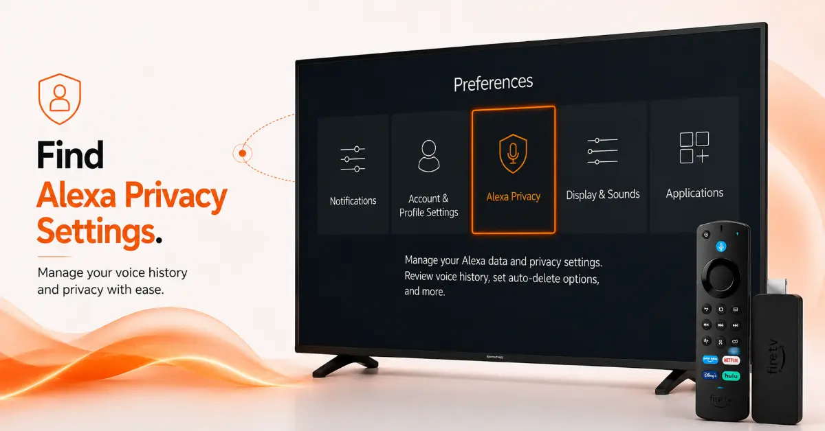 Access Alexa Privacy Settings