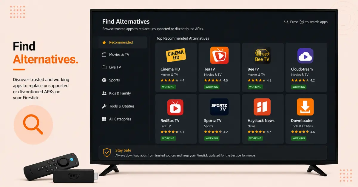 Find Trusted Alternatives