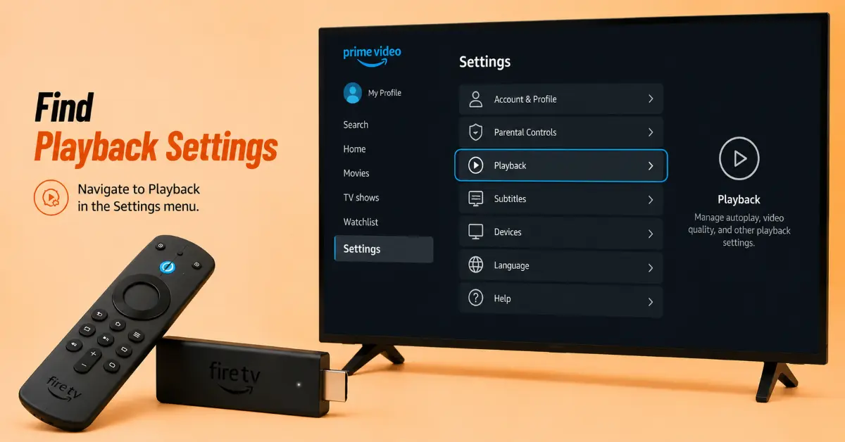 Locate the Playback or Autoplay Settings