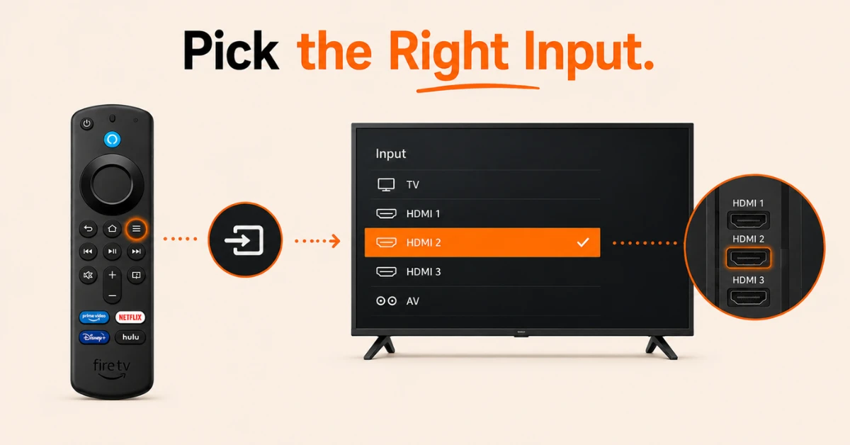 firestick not recognizing hdmi