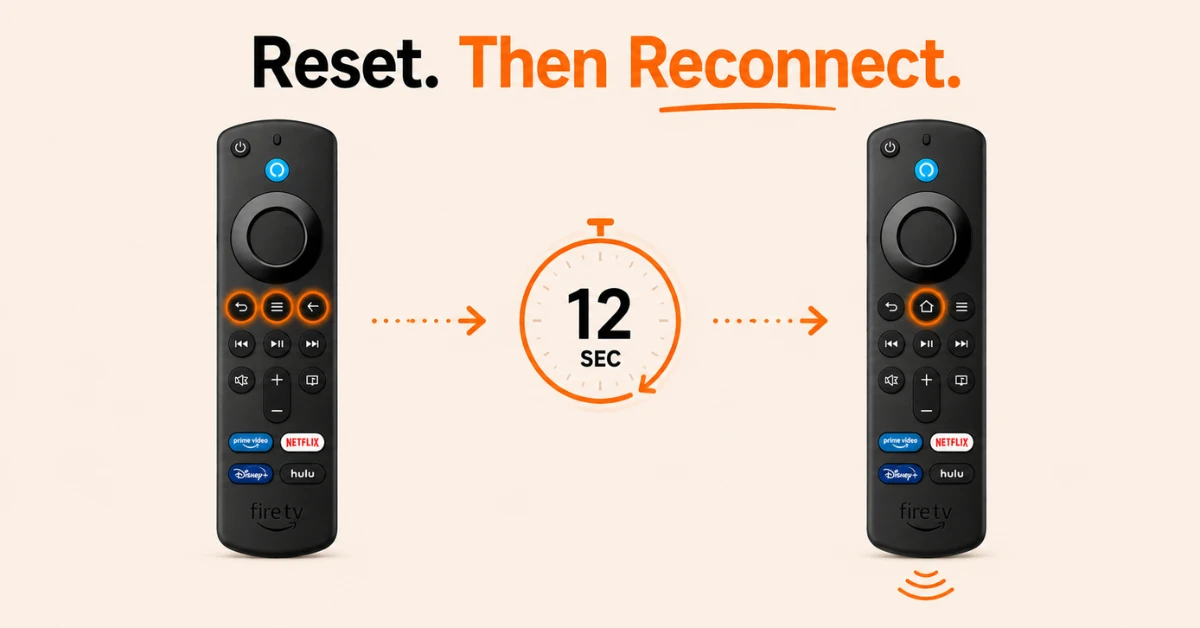 firestick remote not pairing