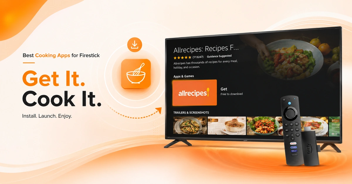 Find Best Cooking Apps for Firestick
