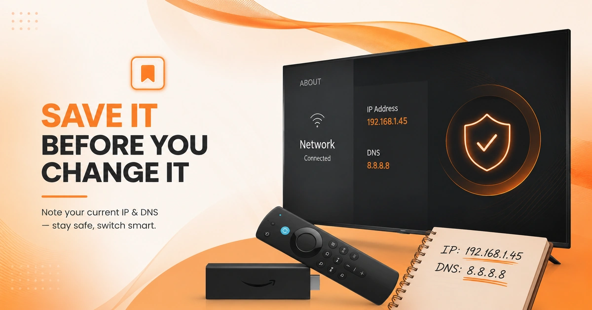 Record IP and DNS details