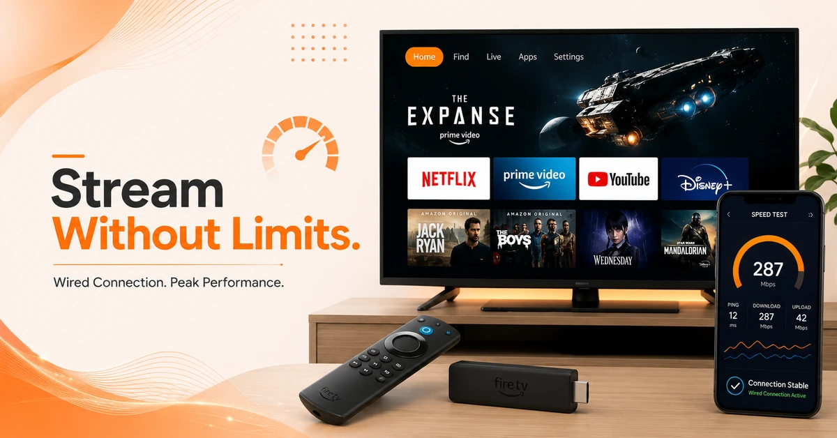 Test Your Firestick Wired Internet Setup