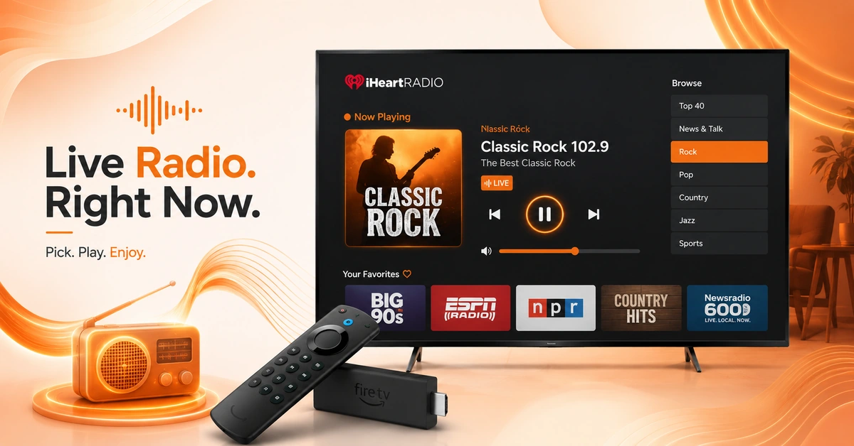 Listen to Radio on Fire TV Now