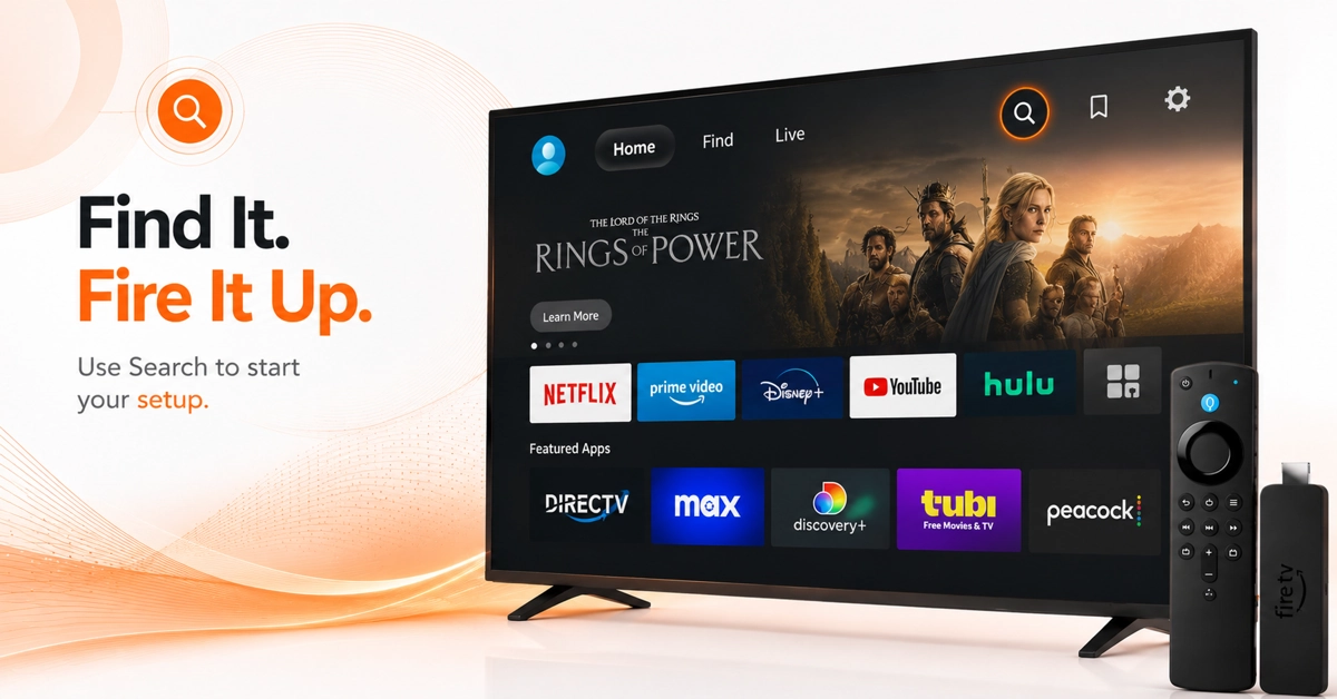 How to Install DIRECTV Stream on Firestick (Step 1)