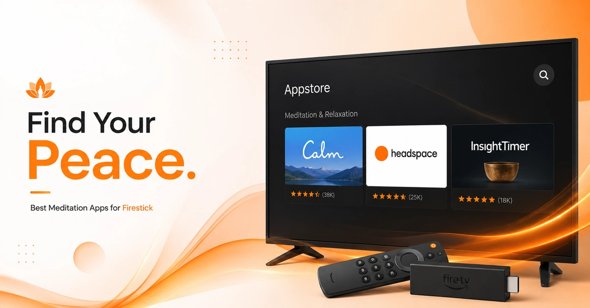 Search meditation apps Firestick