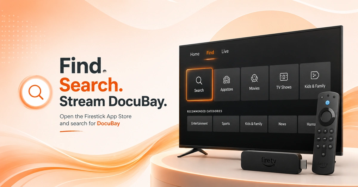 Open the Firestick App Store