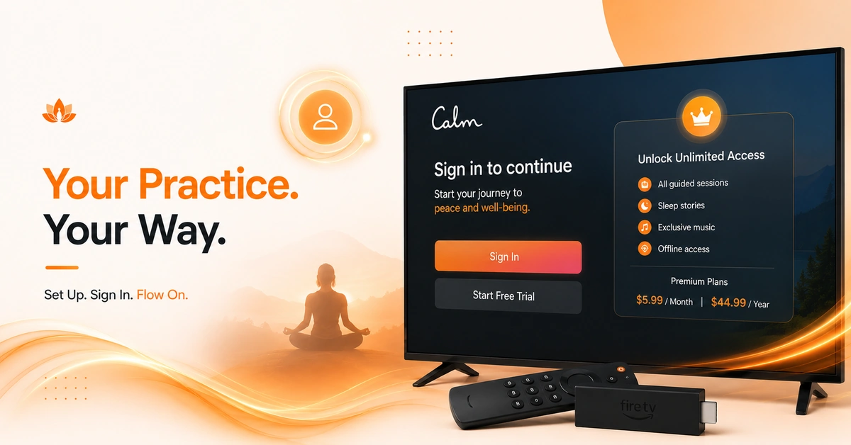 Set Up Yoga Apps Firestick Account