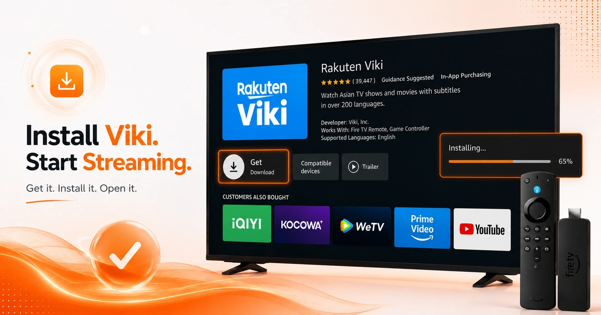 How to Install Rakuten Viki on Firestick (Step-by-Step)