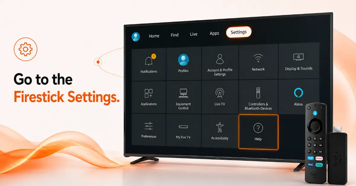 Open Firestick Settings
