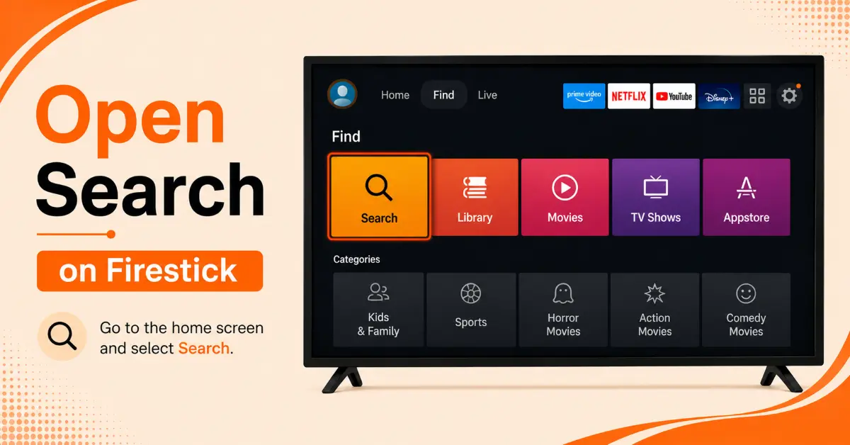 Go to Search Menu
